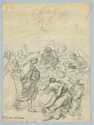 Tegning, Jomfruens død, 17.-19. århundrede