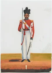 2. Martin Bataljons Subadar, Madras Army