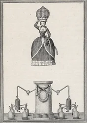 Aerostatisk figur - Enslen-brødrenes "Aerian Nymph" (Christian Gottfried