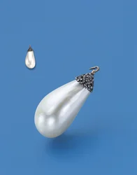 Antik perle vedhæng