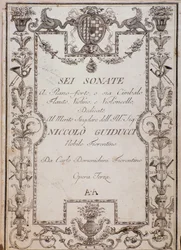 Cover af seks sonater, op. 3 af Carlo Domenighini