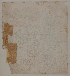 Designtegning, slutningen af det 18. århundrede