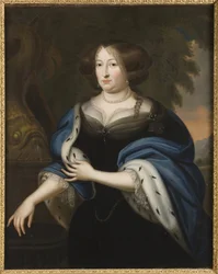 Edwige Sophie de Brandebourg - Portræt af markgrevinen Hedwig Sophie af Brandenburg
