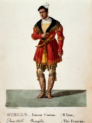 Francois Joseph Talma i Othello af Jean-Francois Ducis