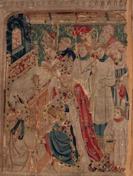 Historien om Saint Piat og Saint Eleuthère, Scene 10: Saint Eleuthère er hellig som biskop (D