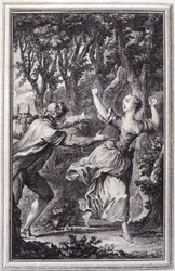 La Clochette- i ""Fortællinger og noveller på vers"" af Jean La Fontaine. 1762.