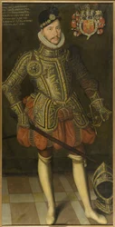 Le duc Adolphe de Holstein Gottorp - Portræt af hertug Adolf af Holstein-Gottorp (1526-1586), Anonym . Olie på lærred