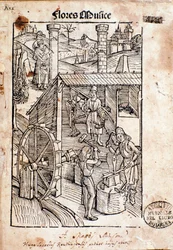 Side fra Flore Musices, Study on Gregorian Chant af Hugo von Reutlingen
