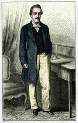 Paul du Chaillu (1837-1903), fransk opdagelsesrejsende i Ækvatorialafrika.