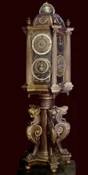 Planetur (astronomisk maskine). 16. århundrede. Musee Guimet.