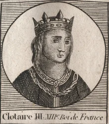 Portrait of Clotaire III dani