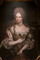 Portræt af Dorotea Sofia af Neoburg