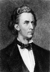 Portræt af Frederick Chopin (1810 - 1849), polsk komponist.