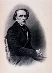 Portræt af Giacomo Meyerbeer (gravering)