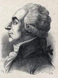 Portræt af Jean-Baptiste (Jean Baptiste) Cloots dit Anacharsis Klootz (eller Clootz