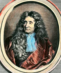 Portræt af Jean de La Fontaine