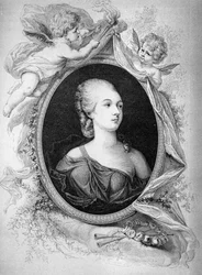 Portræt af Jeanne Becu, grevinde (eller madame) du Barry (1743-1793) - Carnavalet Museum.