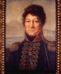 Portræt af Joachim Murat (1767 - 1815). Anonymt maleri tidligt i det 19. århundrede. Museo Napoleonico i Rom