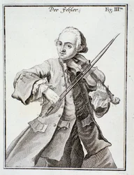 Portræt af Leopold Mozart (stik