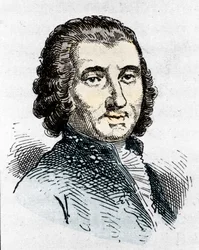 Portræt af Luigi Boccherini. (1743 - 1805). italiensk komponist.