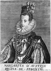 Portræt af Margarita af Østrig (1480-1530), datter af Maximilian I.