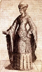 Portræt af Margarita af Østrig (1480-1530), datter af Maximilian I.