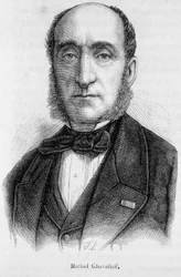 Portræt af Michel Chevalier (1806-1879), fransk politiker og økonom.