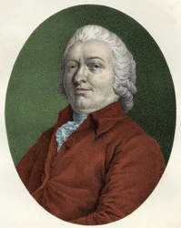 Portræt af Pierre Joseph Desault (1738 - 1795) fransk kirurg