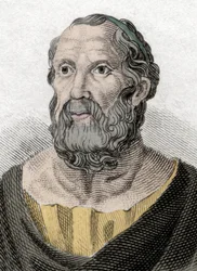 Portræt af Platon (428-348 f.Kr.), filosof fra det antikke Grækenland.