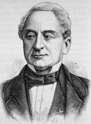 Portræt af Schneider. Stik fra slutningen af 1800-tallet i "Histoire de France"" af H. Martin.