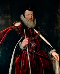 Portræt af William Cecil Baron Burghley