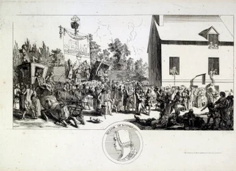Ramponaux tavern Denne populære kabaret blev grundlagt af Jean Ramponaux (Ramponneau eller Ramponeau