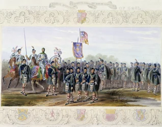 The Armee of Wales - i "" Knight of England" af J. Whatman, red. T. M
