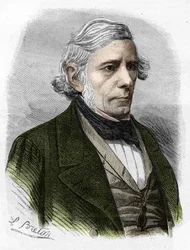 portræt af Victor Cousin. fransk filosof (1792 til 1867).