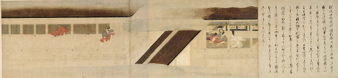 Peacetime Story Picture Scroll (Rokuhara Scroll)