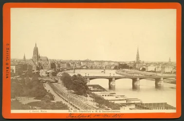 Tyskland, Hessen, Frankfurt am Main og Sachsenhausen, udgivet af C. Hertel, Mainz