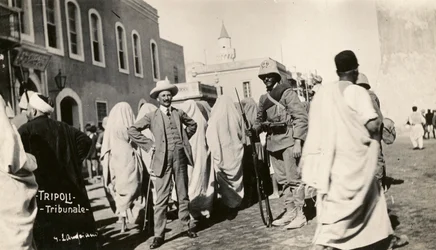 Italo-tyrkiske krig, Tripolitanien, mennesker og soldater foran retten