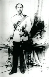 Kong Chulalongkorn, ca. 1880 (s/h-foto)