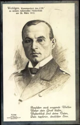 Passepartout-kunstner Otto Weddigen, U 29