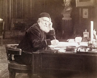 Portræt af Charles Gounod (1818 - 1893), fransk komponist.