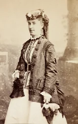 Portræt af Clara Kellogg