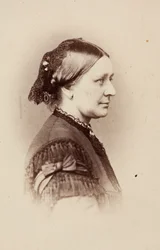 Portræt af Clara Schumann