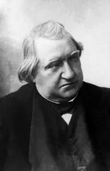 Portræt af Ernest Renan (1823-1892), fransk filolog og forfatter.