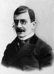 Portræt af Ferdinand Brunetiere (1849-1906), fransk litteraturkritiker.