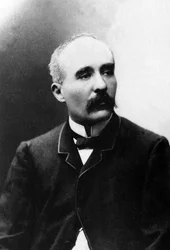 Portræt af Georges Benjamin Clemenceau (1841-1929), journalist og politiker.