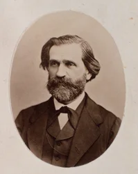 Portræt af Giuseppe Verdi