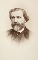 Portræt af Giuseppe Verdi, ca. 1860