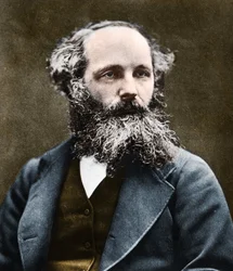 Portræt af JAMES CLERK MAXWELL (1831-1879) skotsk fysiker
