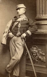Portræt af Jacques Alexandre Bixio, fransk læge og politiker af italiensk oprindelse (1808 - 1865).