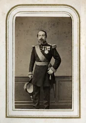 Portræt af Napoleon III (Louis-Napoleon Bonaparte) (20. april